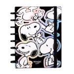 CUADERNO DE DISCOS 14.8X21 LOOP X 80 HS SNOOPY
