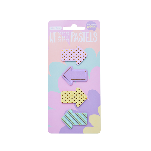 155463- STICKY NOTES FLECHA PASTEL - Imagen 1