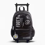 MOCHILA CARRO 18 PULGADAS BIG KIDS MARGARITAS FOOTY - Imagen 3