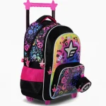MOCHIILA CARRO 18 PULGADAS HOLOGRAM STAR FOOTY - Imagen 2