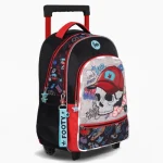 MOCHILA CARRO 18 PULGADAS CON LED SKULL FOOTY - Imagen 4