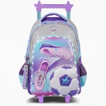 MOCHILA CARRO 18 PULGADAS CON LED GIRLS SOCCER FOOTY