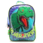 MOCHILA ESPALDA 12 PULGADAS CON SONIDO MUNDO DINOS CRESKO