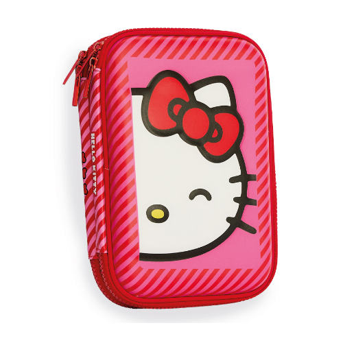 156652 CARTUCHERA DOBLE EVA HELLO KITTY - Imagen 1