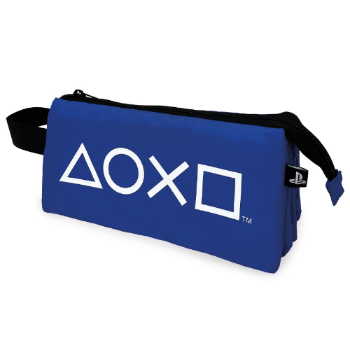 156657 CARTUCHERA CUADRUPLE PLAYSTATION - Imagen 1