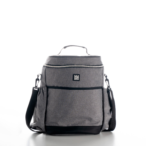 156763 PORTATERMO WITH SPEAKER LIFE BAG BLACK - Imagen 1
