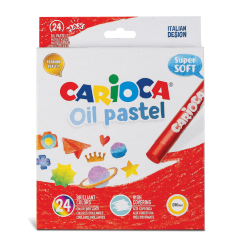 CRAYONES AL OLEO X 24 CARIOCA