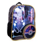 MOCHILA ESPALDAD 16 PULGADAS POKEMON NEON DSC