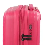 VALIJA MEDIANA ISABEL POLIPROPILENO FUCSIA - Imagen 3