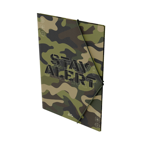 157121 CARPETA 3 SOLAPAS FUN WORLD STAY ALERT FW - Imagen 1