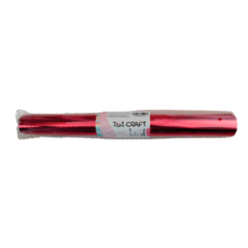 FOIL REACTIVO TONER 32 CM X 5 MTS ROJO IBI