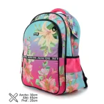 MOCHILA ESPALDA 18 PULGADAS DEGRADE FLOWERS PHI PHI BAGS - Imagen 2