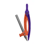 COMPAS PLASTICO ESCOLAR CON LAPIZ BLISTER X 1 PIZZINI - Imagen 4