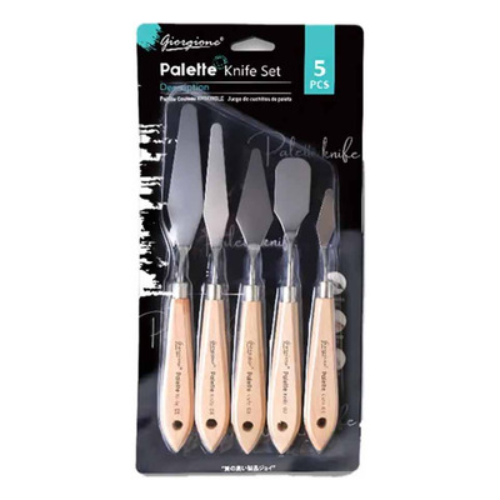 157859 SET DE ESPATULAS ARTISTICAS GIORGIONE - Imagen 1