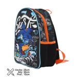 MOCHILA ESPALDA 12 PULGADAS SURF - Imagen 2