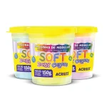 MASA DE MODELAR SOFT X 150 GR AZUL ACRILEX