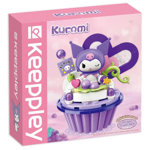 158374 FIGURA CUPCAKE KUROMI 18CM - Imagen 1