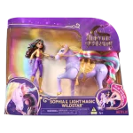 MUÑECA SOPHIA CON ACCESORIOS 11,43CM + UNICORNIO CON ACCESORIOS 12,7CM