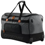 BOLSO CLARK MEDIANO CON RUEDAS NEGRO GRIS DSC - Imagen 3
