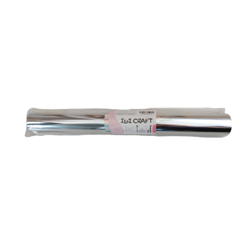 158724 FOIL REACTIVO TONER 32 CM X 5 MTS PLATA IBI - Imagen 1