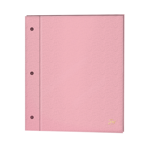 158831 CARPETA N°3 FORRADA PP PASTEL SURTIDOS FW - Imagen 1