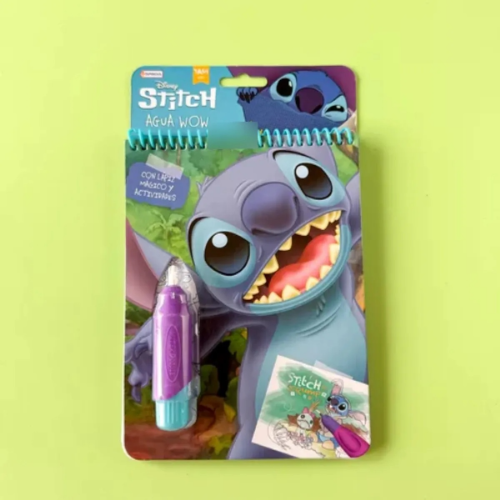 158861 LIBRO DE ACTIVIDADES AGUA WOW STITCH - Imagen 1