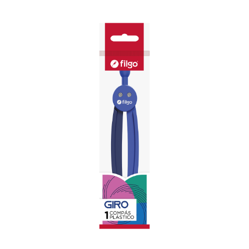 COMPAS PLASTICO GIRO X UNIDAD FILGO