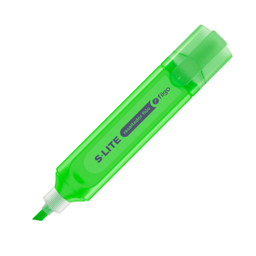 RESALTADOR FLUO VERDE S-LITE X UNIDAD FILGO