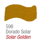 ACRILICO METALICO X 60 ML DORADO SOLAR ACRILEX - Imagen 2