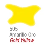 PINTURA TELA X 60 ML ACUARELA SILK FASHION COLORS AMARILLO ORO ACRILEX - Imagen 2