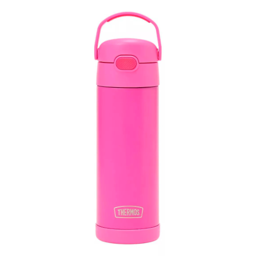 159079 BOTELLA TERMICA CON TAPA FUNTAINER 470 ML ROSA - Imagen 1