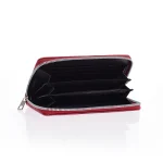 BILLETERA GRANDE DE CROCO CON LOGO METAL - Imagen 5