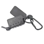LLAVERO HOMBRE TEJIDO CON MOSQUETON Y CINTA CON GOMA DSC - Imagen 4
