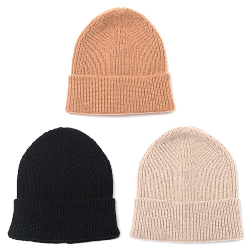 159482 GORRO TIPO ROCKY NEGRO-BEIGE-CAMEL DSC - Imagen 1