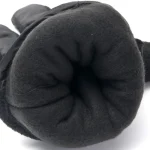 GUANTE HOMBRE MOTO INTERIOR PIEL NEGRO - Imagen 4