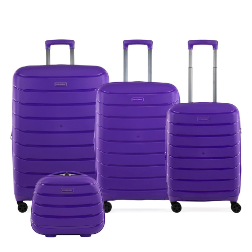 159874 VALIJA LIVIA VIOLETA SET X 4 PIEZAS - Imagen 1