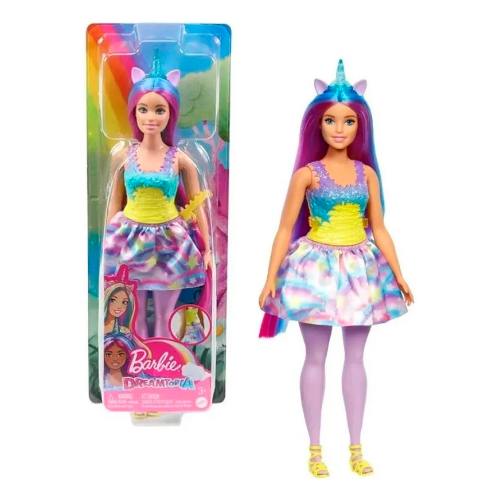 160219 MUÑECA BARBIE UNICORNIO AZUL - Imagen 1