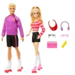 MUÑECA BARBIE Y KEN FASHONISTAS EN PATINES - Imagen 2