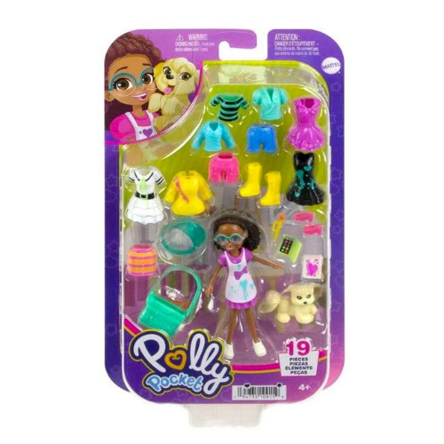 160250 MUÑECA POLLY POCKET PAQUETE DE MODAS MEDIANO - Imagen 1