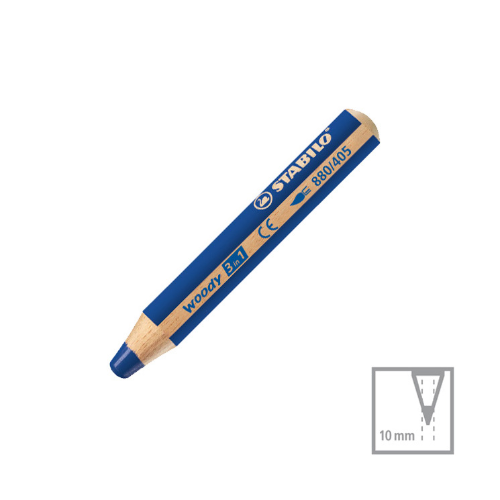 160317 LAPIZ COLOR 3 EN 1 WOODY ULTRAMAR 405 - Imagen 1