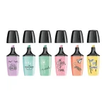 RESALTADOR MINI BOSS PASTEL LOVE ESTUCHE X 6 SURTIDOS - Imagen 2