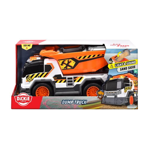 160844 CAMION VOLQUETE CON LUCES Y SONIDOS 30 CM VULCANITA - Imagen 1