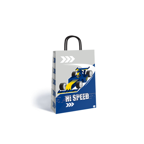 161046 BOLSA REGALO 14X8X20 RACERS - Imagen 1