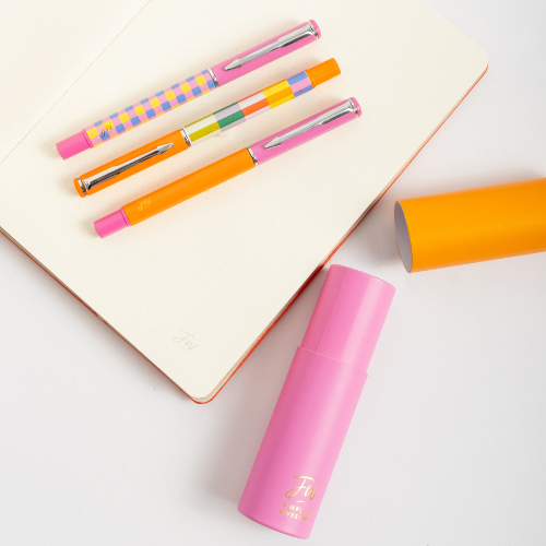 161223 BOLIGRAFO CON TAPA Y ESTUCHE X UNIDAD COLORBLOCK FW - Imagen 1