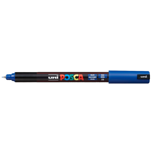 162075 MARCADOR 0.7MM PUNTA EXTRA FINA AZUL AZ - Imagen 1