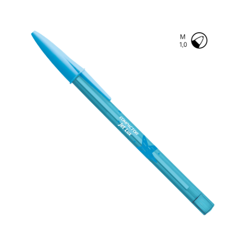 BOLIGRAFO COLOR 1.0 AZUL TURQUESA X UNIDAD COMPACTOR