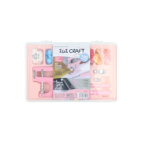 SET COLOCADOR DE SNAP T5 (100 PCS + PINZA) IBICRAFT
