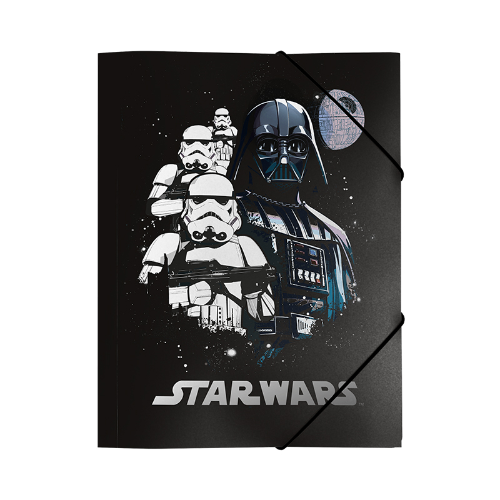 163655 CARPETA 3 SOLAPAS OFICIO STAR WARS - Imagen 1