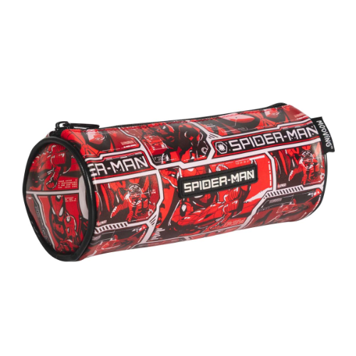 163719 CARTUCHERA TUBO SPIDERMAN MOOVING - Imagen 1