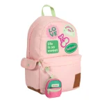 MOCHILA ESPALDA 18 PULGADAS PINK